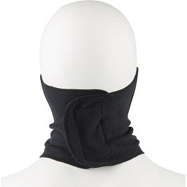 Балаклава-полумаска трикотажная чёрная