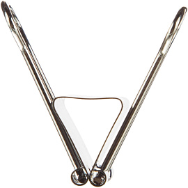 Зажимы для бумаг Комус 32 мм черные (12 штук в упаковке)