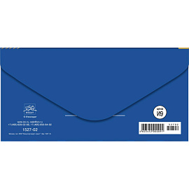 Конверт для денег подарочный 85x170 мм с лакировкой (10 штук в упаковке, 1527-02)