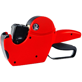 Этикет-пистолет двухстрочный Jolly C20 в ассортименте (2х10 символов, 26х16 мм прямоугольная лента)