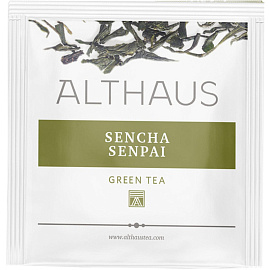 Чай зеленый Althaus Sencha Senpai Pira Pack 15 пакетиков