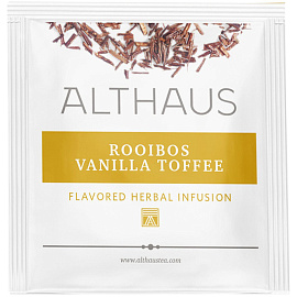 Чай ройбуш Althaus Rooibos Vanilla Toffee Pira Pack 15 пакетиков