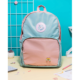 Рюкзак Комус Класс (№1 School) Единорог разноцветный