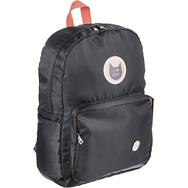 Рюкзак Комус Класс (№1 School) Кошечка черный