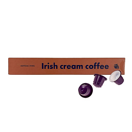 Кофе в капсулах для кофемашин Lapchevsky coffee Irish cream (10 штук в упаковке)
