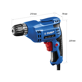 Дрель ЗУБР ЗД-П421 ЭР
