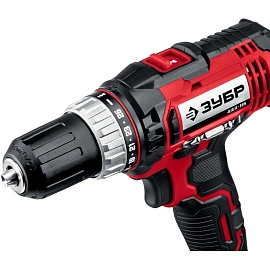 Дрель-шуруповерт аккумуляторная ЗУБР 18В, 40Нм, без АКБ (ДШЛ-185)