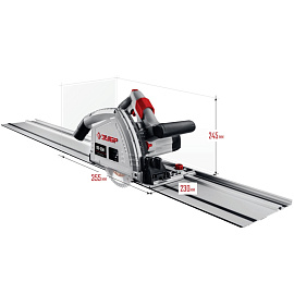 Пила циркулярная Зубр ПП-55Н