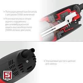 Шлифмашина угловая компакт ЗУБР УШМ-125-805, 125 мм, 800 Вт