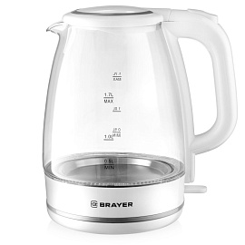 Чайник электрический Brayer BR1030WH белый