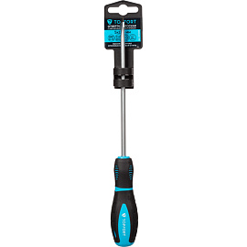 Отвёртка TOPFORT SL5.5 шлицевая 150 мм фото Отвёртка TOPFORT SL5.5 шлицевая 150 мм