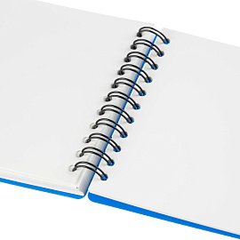 Блокнот Attache Wateproof 40 листов синий без линовки на спирали (100х170 мм, из каменной бумаги, с водонепроницаемыми листами)