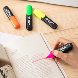 Набор текстовыделителей Deli Delight (толщина линии 1-5 мм, 4 цвета)