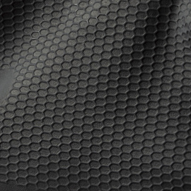 Перчатки КЩС неопреновые Manipula Химопрен NPF09/CG973 с хлопковым напылением черные (размер 7-7.5, S)