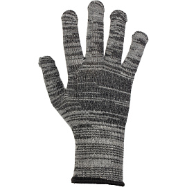Перчатки рабочие утеплённые Manipula Винтёр WG-701 полушерстяные серые (5 нитей, 10 класс вязки, размер 10, XL)