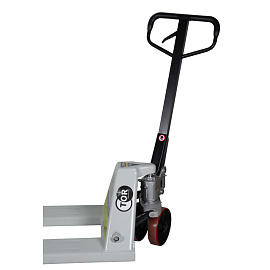 Тележка гидравлическая (рохля) Tor RHP (BF) (3000 кг, 550x1150 мм, полиуретановые колёса, 1010172)