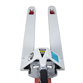 Тележка гидравлическая (рохля) Tor RHP (BF) (3000 кг, 550x1150 мм, полиуретановые колёса, 1010172)