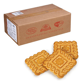 Печенье сахарное Любимое с ванильным вкусом 4 кг