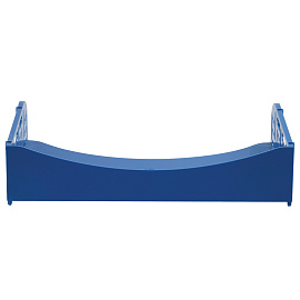 Лоток для бумаг горизонтальный СТАММ "Field", широкая загрузка, сине-голубой фото Лоток для бумаг горизонтальный СТАММ "Field", широкая загрузка, сине-голубой