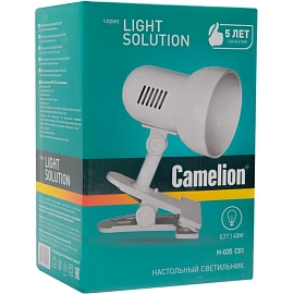 Светильник настольный Camelion H-035 белый