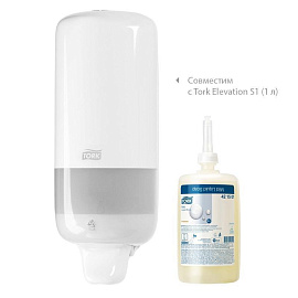 Картридж c жидким мылом Торк (Tork) S1 421501/420501 1000 мл