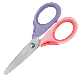Ножницы детские Deli E6068 Neon 135 мм универсальные тупоконечные