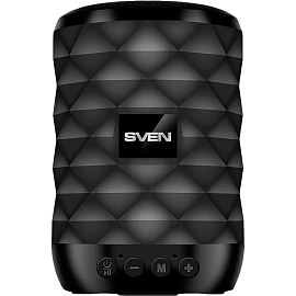 Портативная акустика Sven PS-55 чёрная с подсветкой (SV-021146)