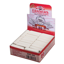 Ластик Koh-I-Noor Elephant 300/20 из натурального каучука прямоугольный 12х45х31 мм