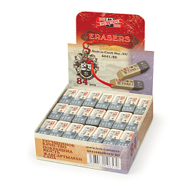 Ластик Koh-I-Noor 6541/80 из натурального каучука прямоугольный 41х14х8 мм