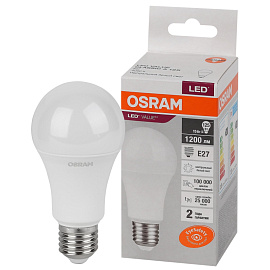 Лампа светодиодная Osram 15 Вт E27 A 4000 К 1200 Лм матовая (4058075579156)