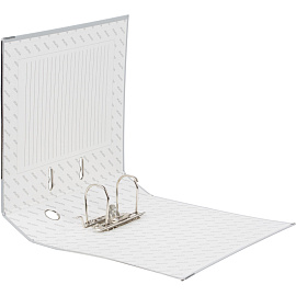 Папка-регистратор Attache 75 мм серая бумвинил/бумага с защитным уголком