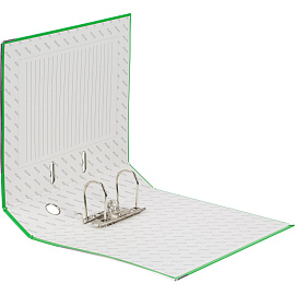 Папка-регистратор Attache A4 75 мм зелёная бумвинил/бумага с защитным уголком