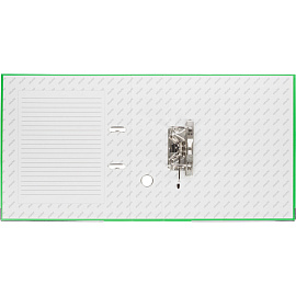 Папка-регистратор Attache A4 75 мм зелёная бумвинил/бумага с защитным уголком