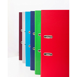 Папка-регистратор Attache A4 75 мм зелёная бумвинил/бумага с защитным уголком