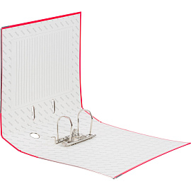 Папка-регистратор Attache 75 мм красная бумвинил/бумага