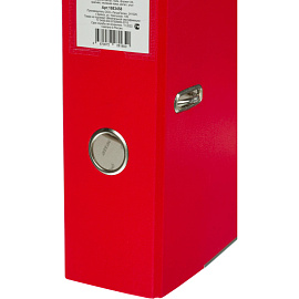 Папка-регистратор Attache 75 мм красная бумвинил/бумага