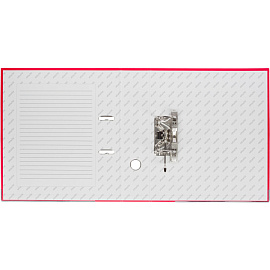 Папка-регистратор Attache 75 мм красная бумвинил/бумага