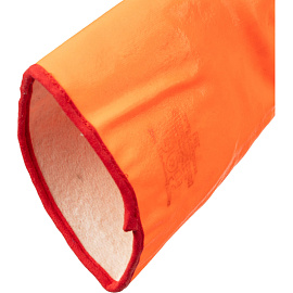 Перчатки рабочие утеплённые хлопковые с ПВХ покрытием оранжевые (размер 11, XXL)