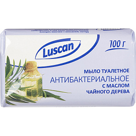 Мыло туалетное Luscan антибактериальное 100 г фото Мыло туалетное Luscan антибактериальное 100 г