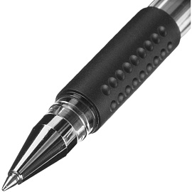 Ручка гелевая неавтоматическая Deli Daily черная (толщина линии 0.35 мм)