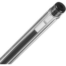 Ручка гелевая неавтоматическая Deli Daily черная (толщина линии 0.35 мм)