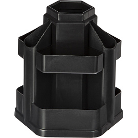 Набор канцелярский Attache JC805 пластиковый 17 предметов черный вращающийся