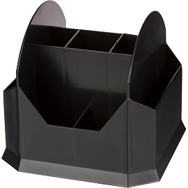 Набор канцелярский Attache JC848 пластиковый 15 предметов черный вращающийся фото Набор канцелярский Attache JC848 пластиковый 15 предметов черный вращающийся