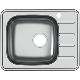 Мойка врезная Юкинокс Гранд GRM600.480-GT6K 2L