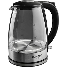 Чайник электрический Scarlett SC-EK27G95 серебристый