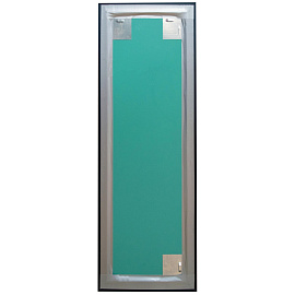 Зеркало настенное (темный орех, 490х1290 мм)