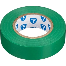 Изолента TOPFORT ПВХ 19 мм x 20 м зелёная (1687221)
