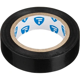 Изолента TOPFORT ПВХ 15 мм x 10 м чёрная (1687224)