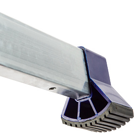 Лестница универсальная TOPFORT алюминиевая трехсекционная 3x7 ступеней