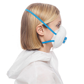 Респиратор UnixAir 113 V противоаэрозольный с клапаном FFP3 (3 штуки в упаковке)